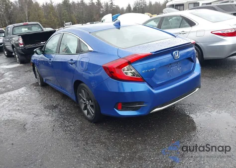 2019 Honda Civic Ex from USA, damaged, VIN 19XFC1F30KE204574